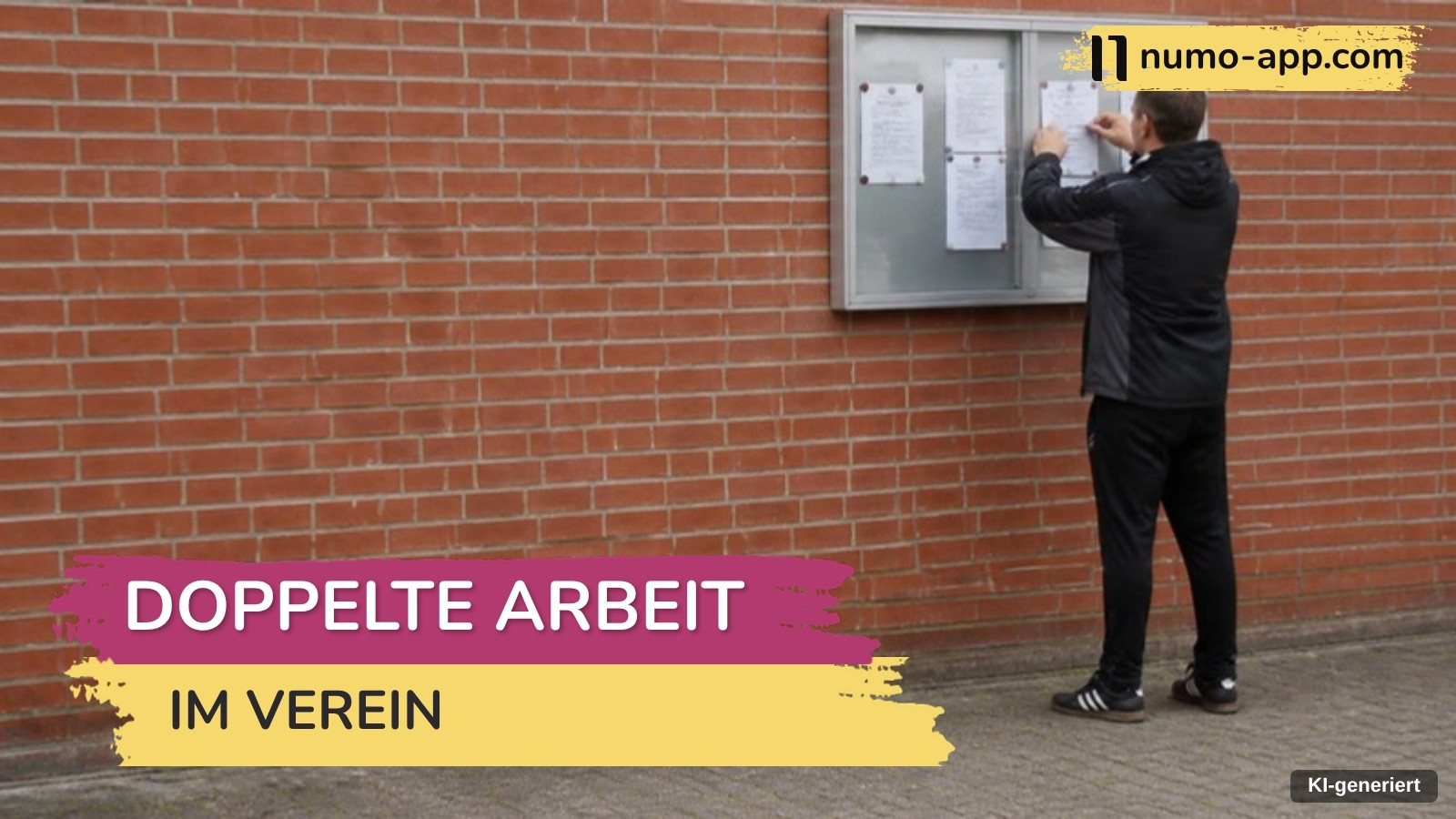 Wo im Verein die doppelte Arbeit steckt