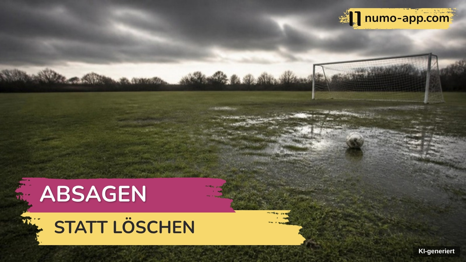 Training fällt aus: absagen statt löschen