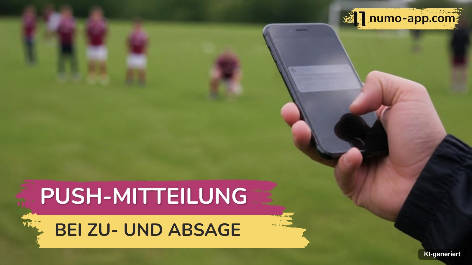 Neu: Push-Mitteilung bei Zu- und Absage