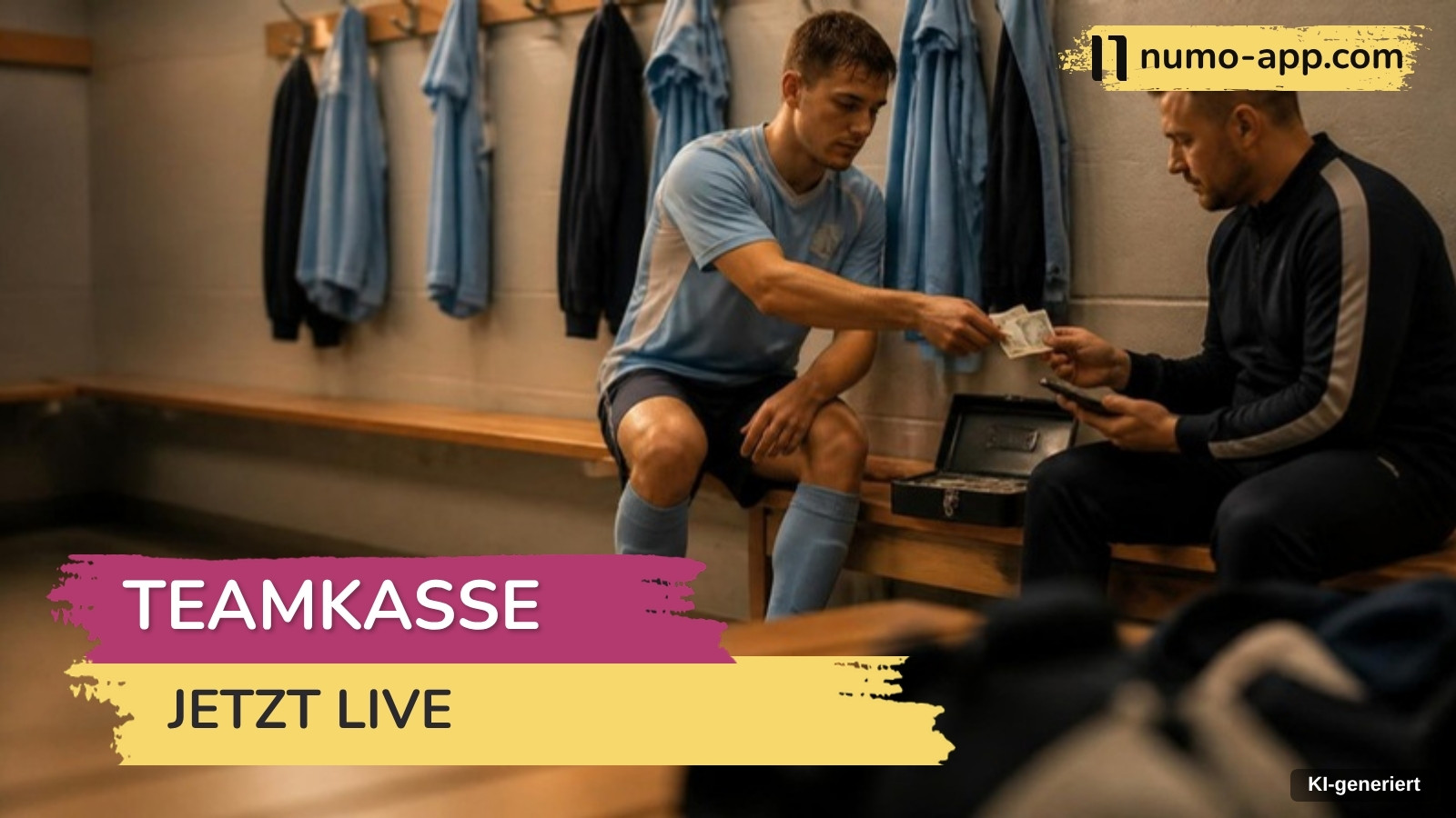 Die Teamkasse ist live