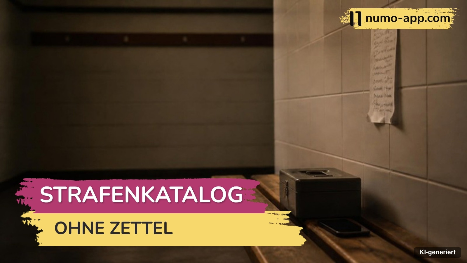 Der Strafenkatalog: fair, transparent und ohne Zettel