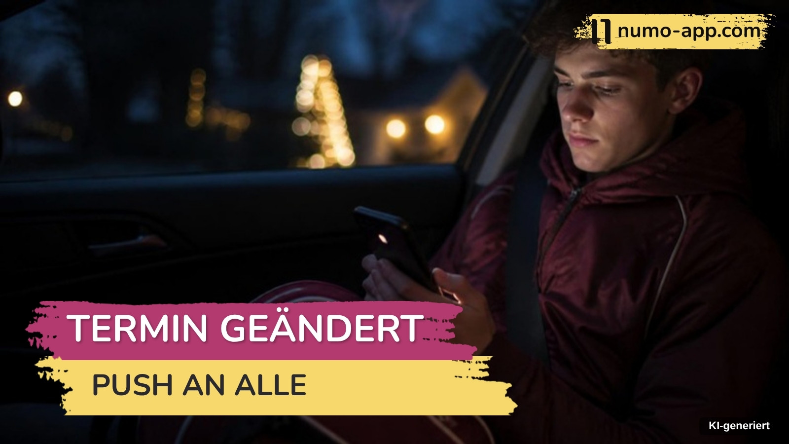 Neu: Benachrichtigung, wenn sich ein Termin ändert