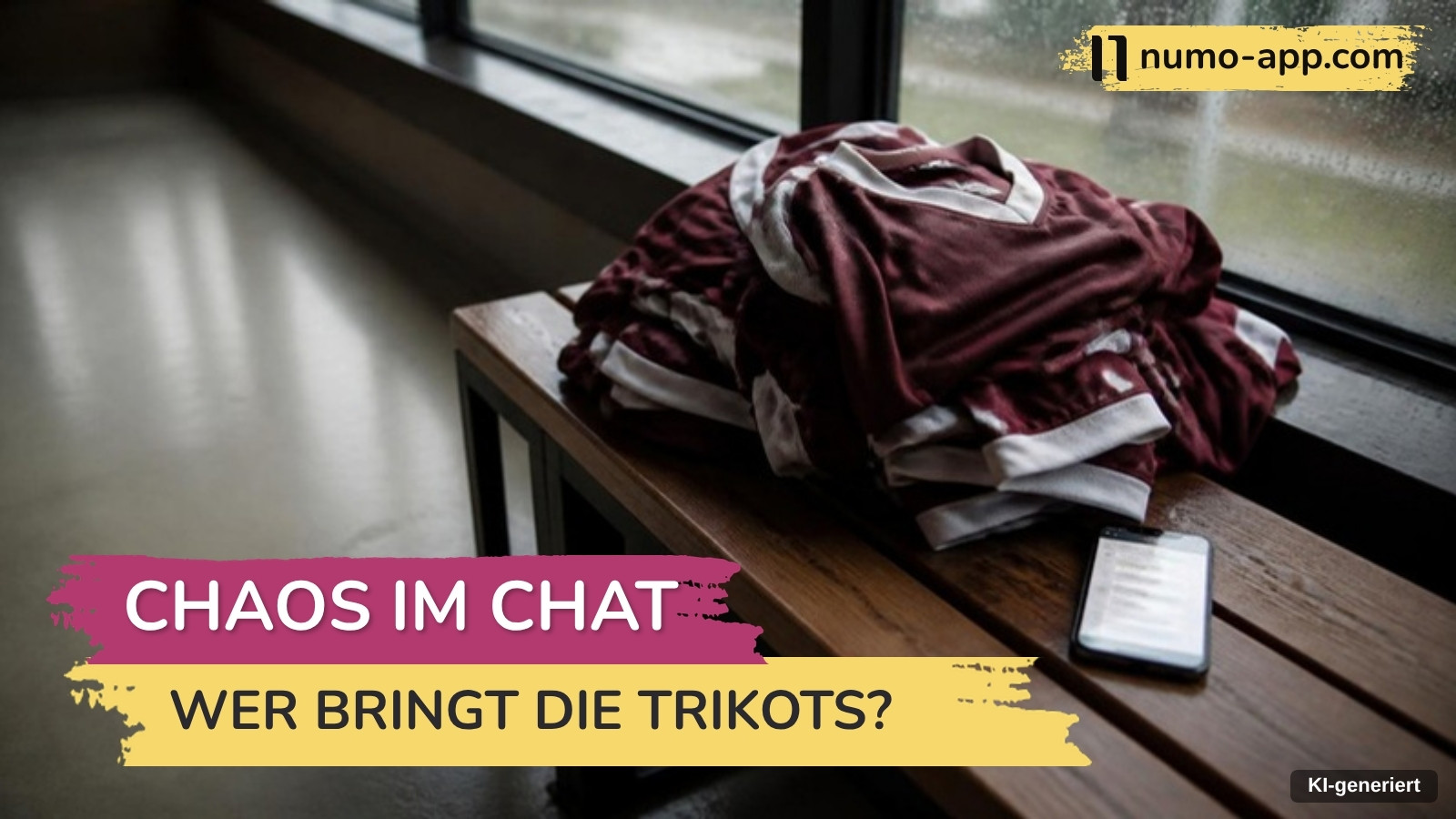 Wer bringt die Trikots mit? Chaos in der WhatsApp-Gruppe