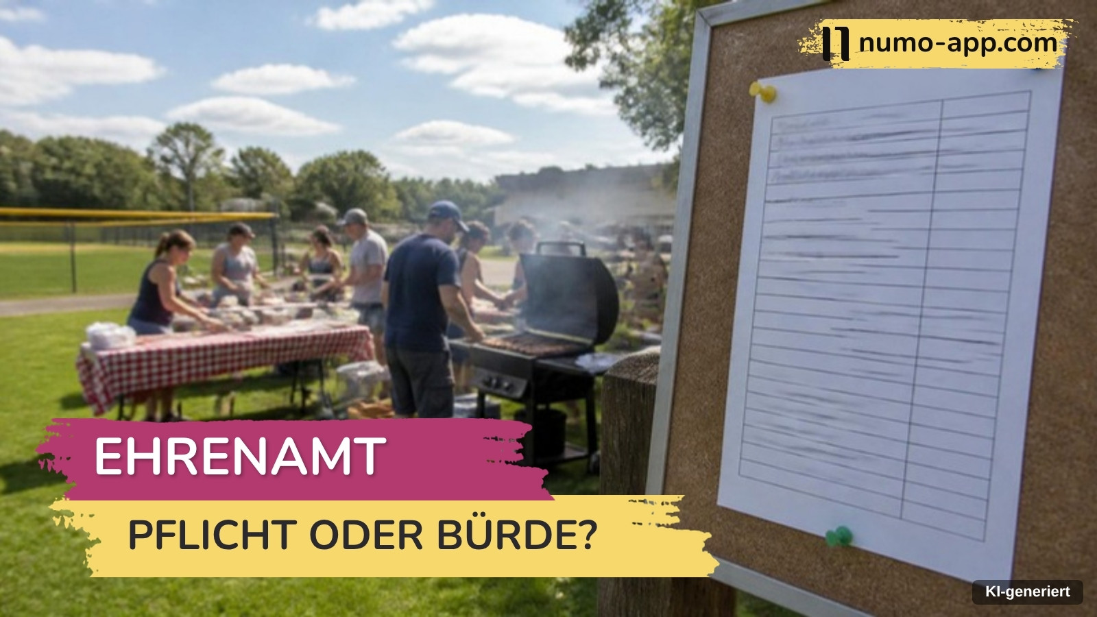 Ehrenamt: Pflicht oder freiwillige Bürde?