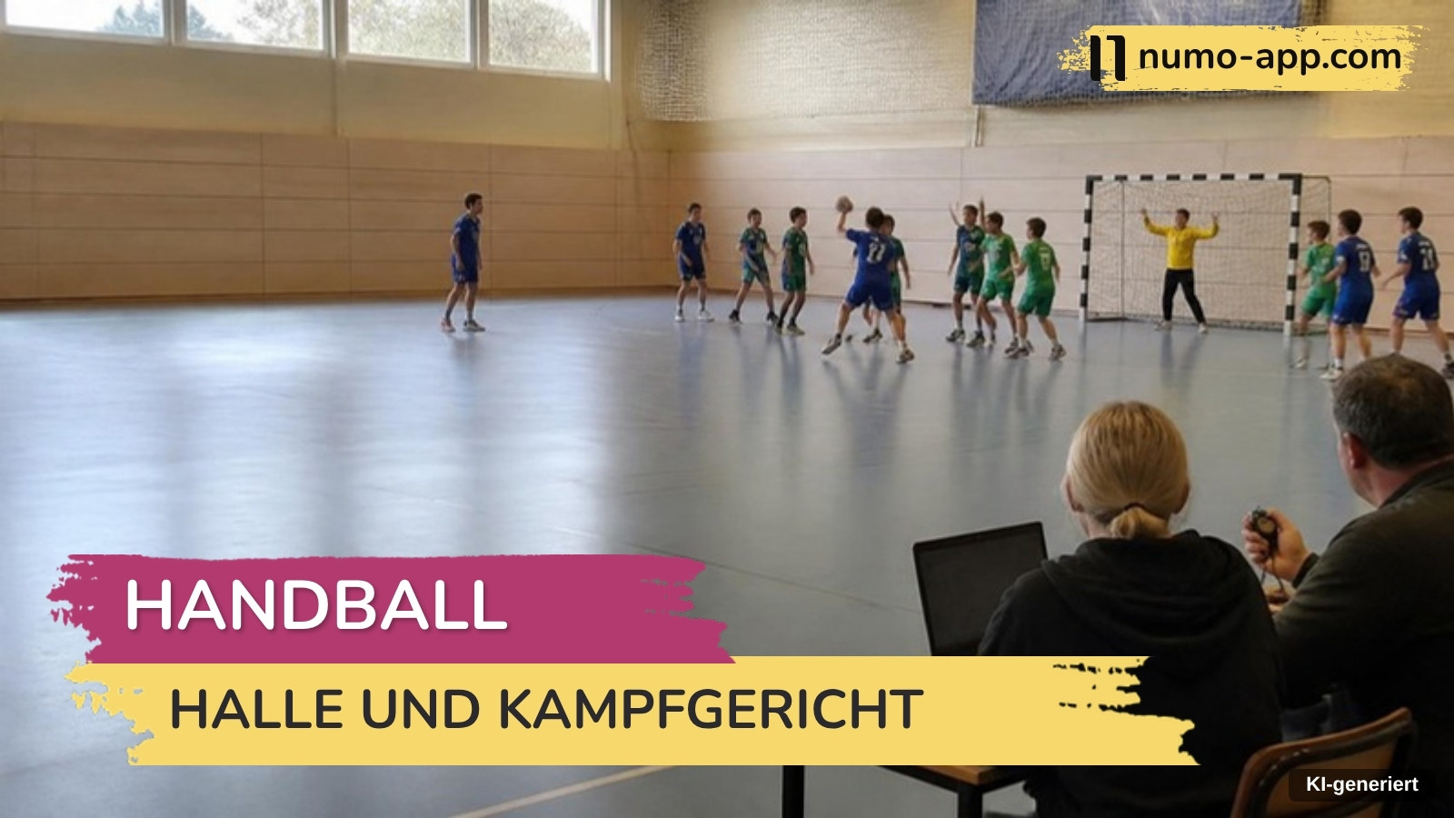 Handball-Teams organisieren: Hallenzeiten, Kampfgericht und Spieltage