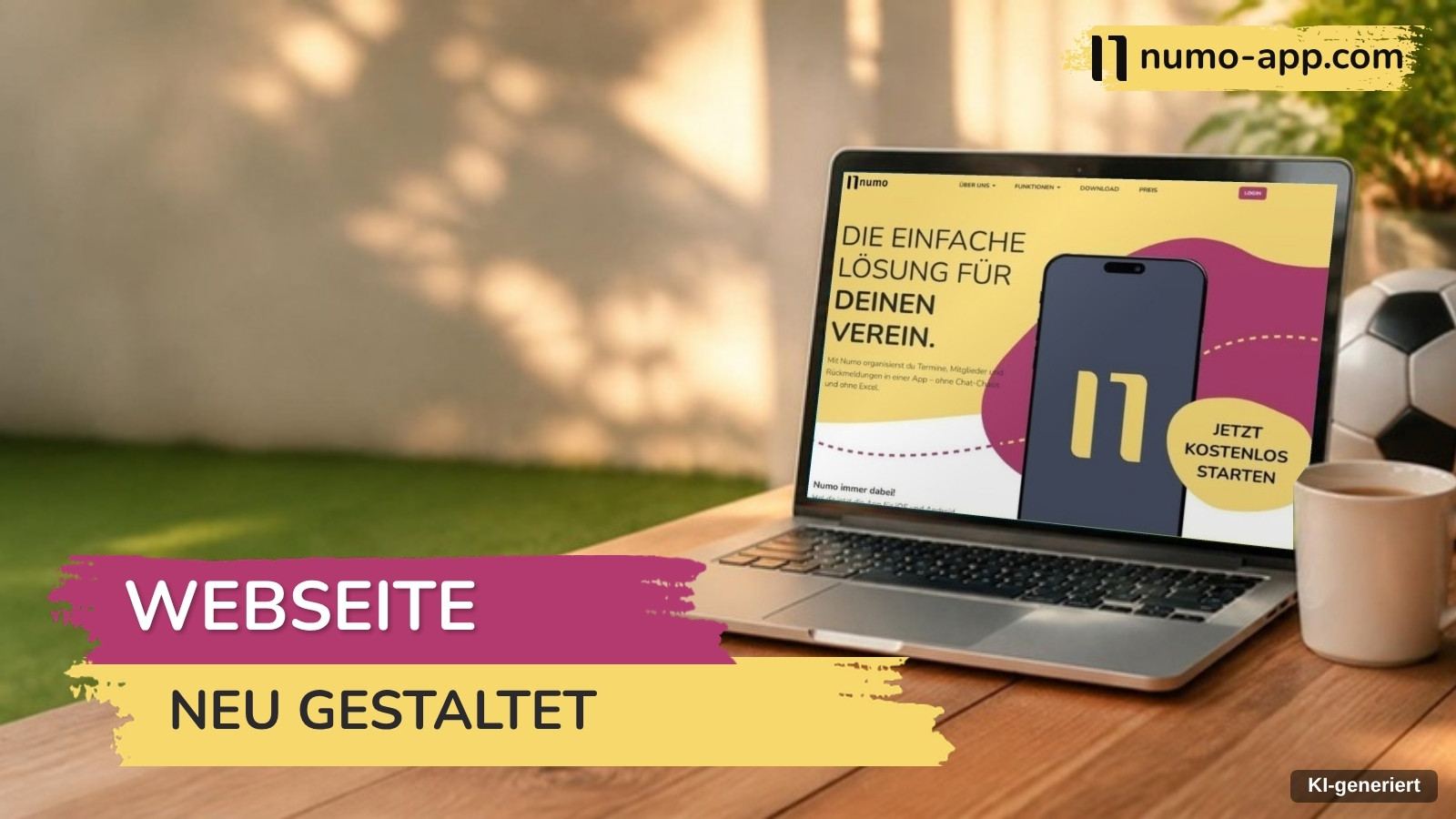 Unsere neue Webseite
