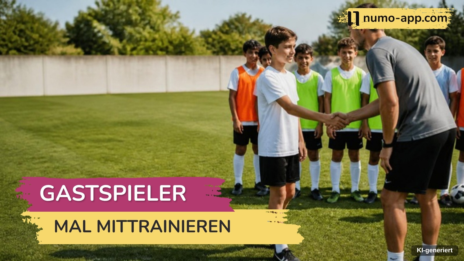 Gastspieler: schnell jemanden zum Training mitnehmen