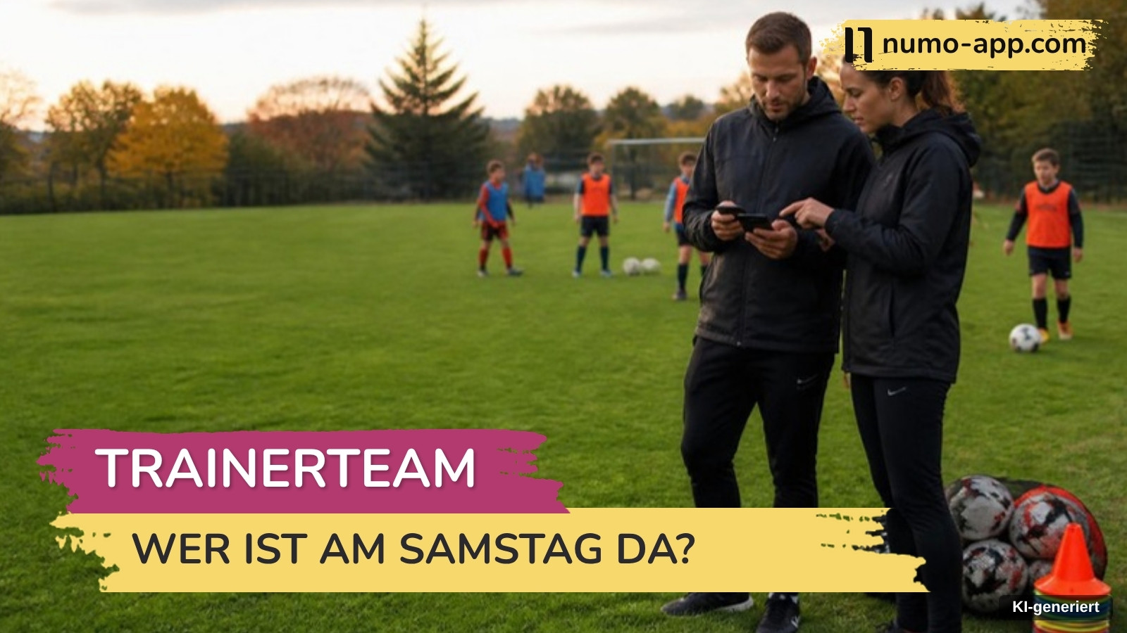 Das Trainerteam sagt auch zu: Wer ist am Samstag eigentlich da?
