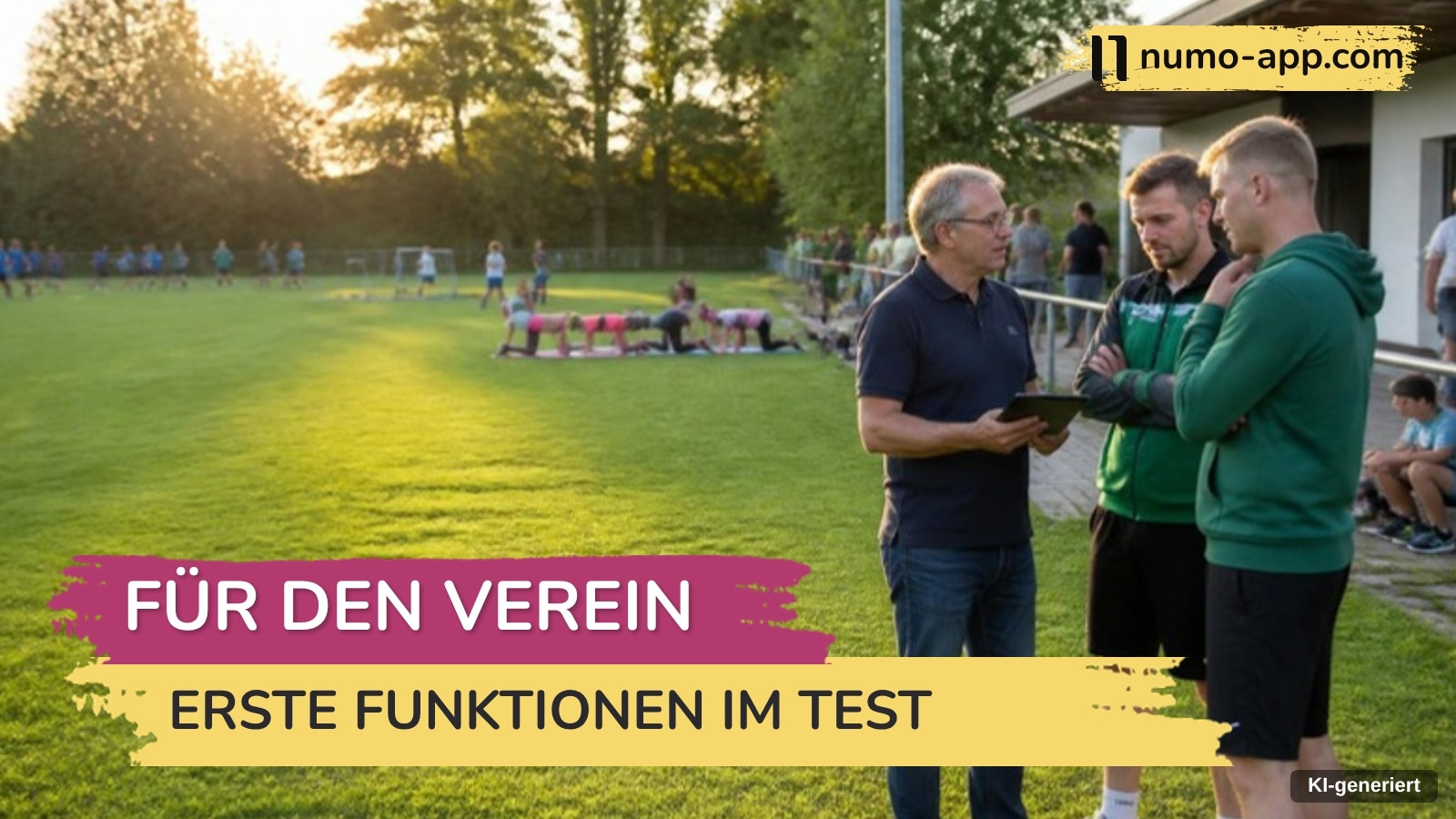 Vom Team zum Verein: die ersten Vereinsfunktionen im Test